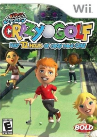 Kidz Sports Crazy Golf Wii US box art